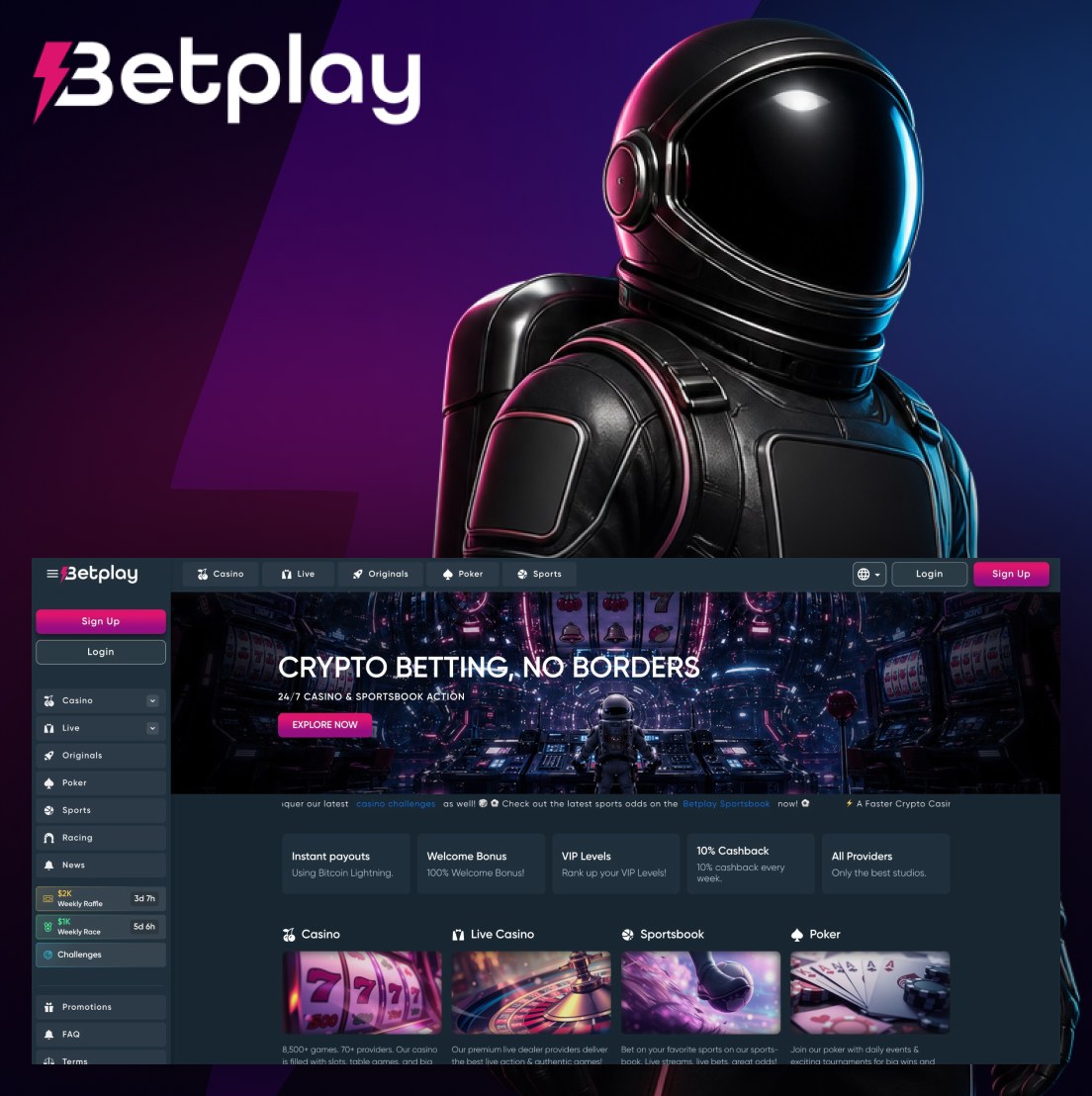 Betplay.io — brand overview